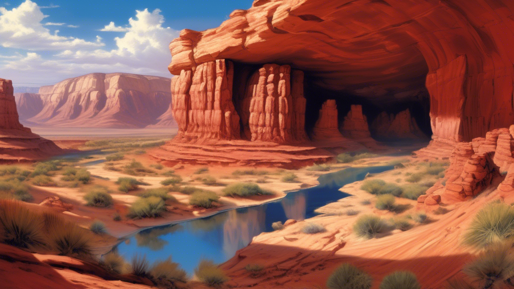Here is a potential DALL-E prompt for an image related to The Scenic Landscapes of the Southwest U.S.:

A panoramic view of the red rock formations and deep canyons of the Southwest U.S., with towerin