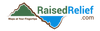 RaisedRelief Gift Card 3D Raised Relief Map