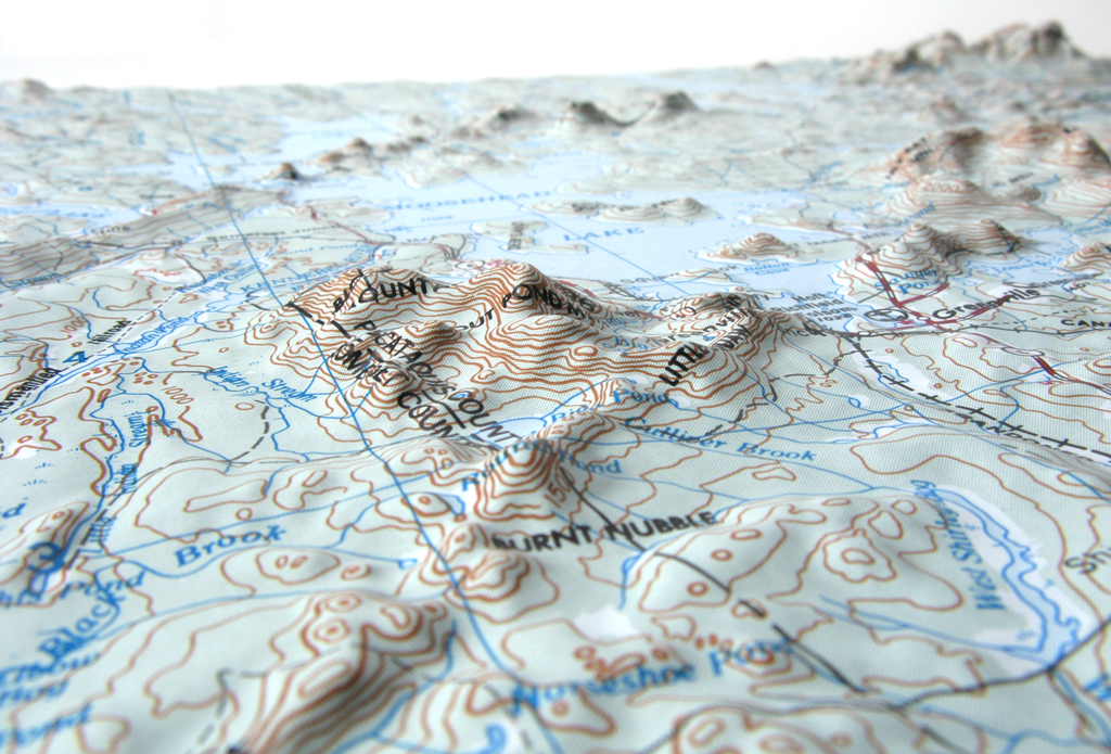 Caliente, cheapest NV, UT Hubbard Raised Relief Map